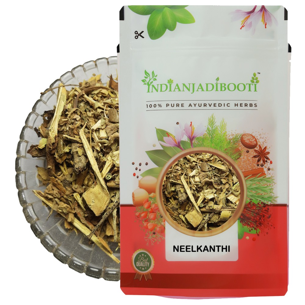 Raw Herbs Neel Kanthi Shahdevi Turnsole Ajuga Bracteosa